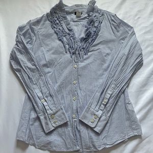 “J Crew” button down longsleeve striped shirt